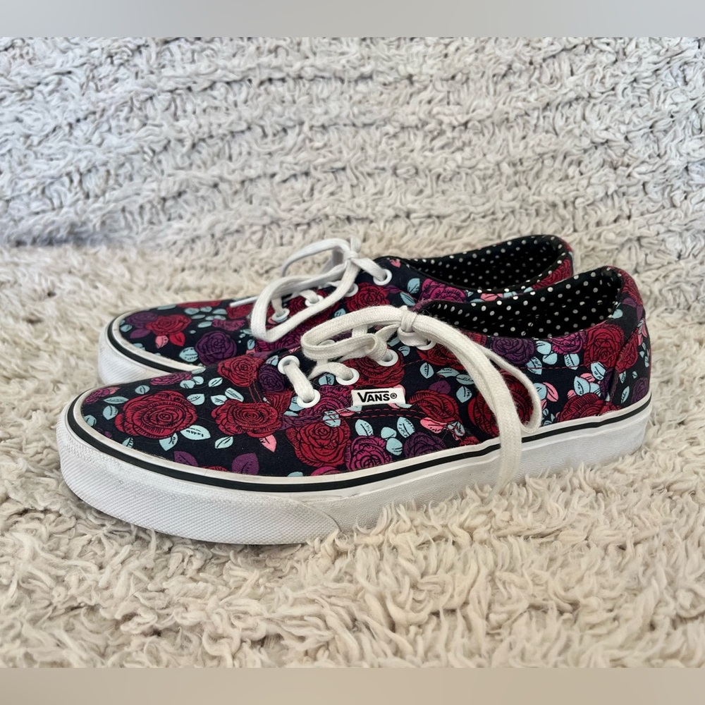 Vans Doheny Romantic Floral Old Skool Skate Sneakers - Picture 4 of 8